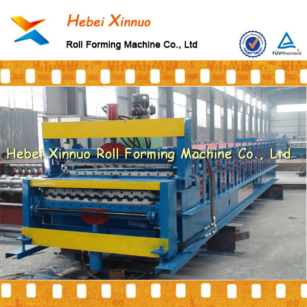 Russia type double layer roof machine Hebei C10+C21 Russia type double layer roof machine Hebei
