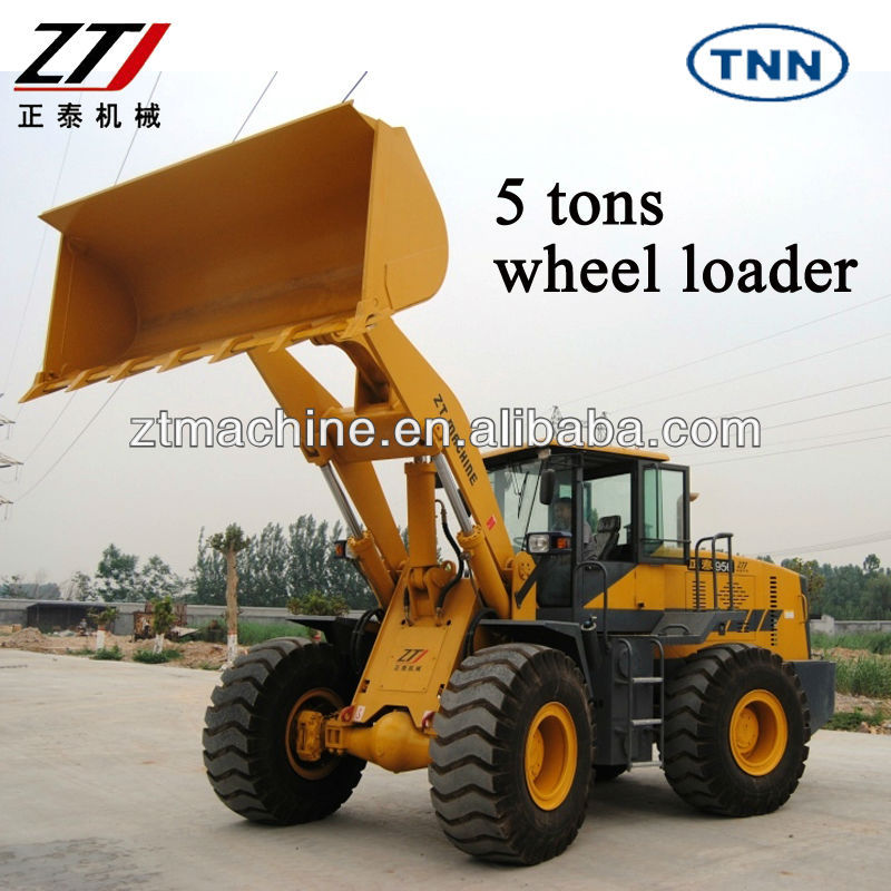 Russina,Brazil,European hot good mini powerful model new design compact front wheel loader 5 tons ZL50 956