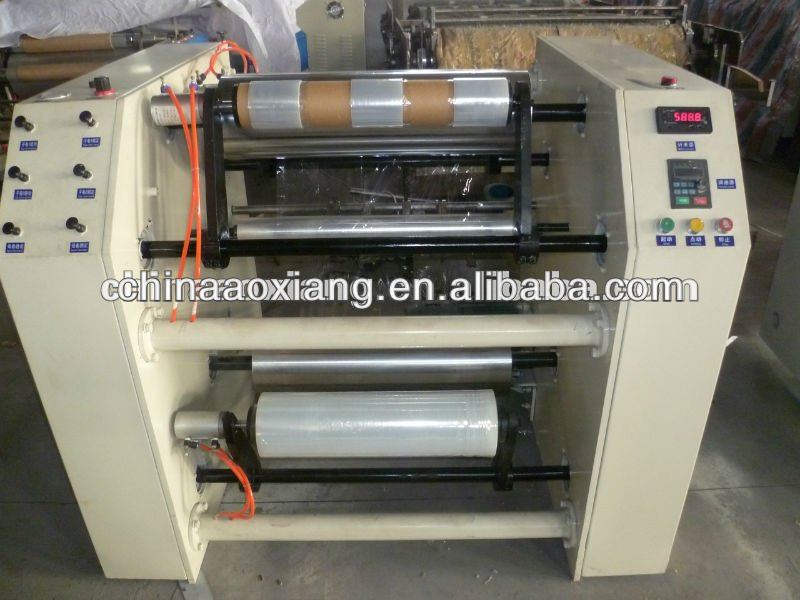 RW-500 semi-automatic aluminium foil rewinding machine AXRW-500 RW-500 semi-automatic aluminium foil rewinding machine
