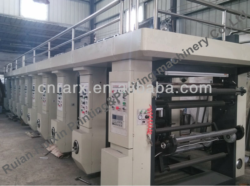 RXMS-B 1000mm gravure printing machine/rotogravure printing press/packing machine