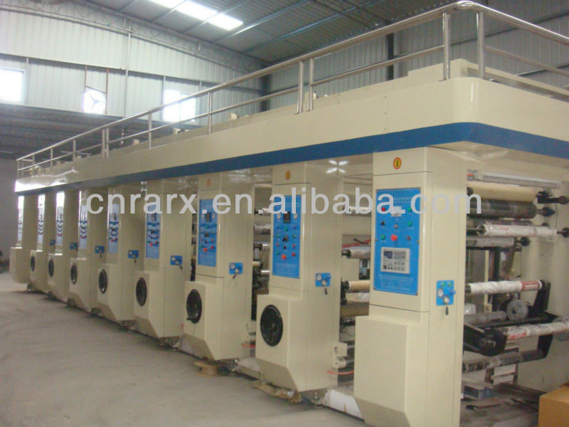 RXMS-B 1000mm gravure printing machine/rotogravure printing press/Wenzhou machine/Ruian machine/Made in China