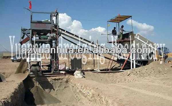 Sand sieving machine magnetic mineral seperator equipment land use