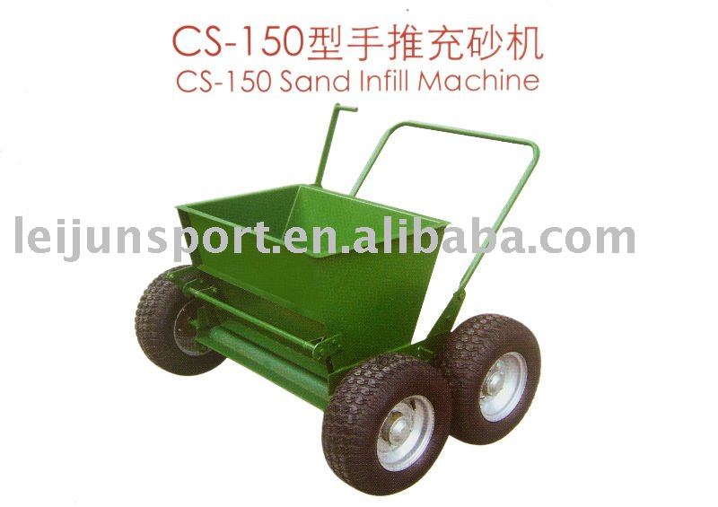 Sand spray truck