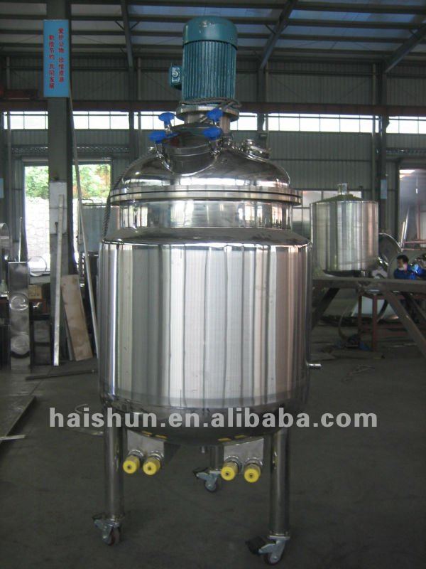 sanitary stainless steel cream emulsification tank (CE certificate)
