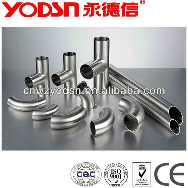 Sanitary stainless steel din 2605 stainless steel elbow