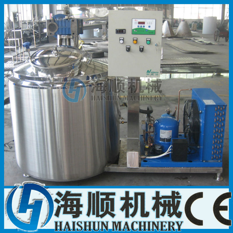 sanitary stainless steel milk cooling and storange tank(CE certificate)