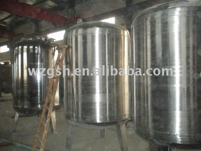 sanitary stainless steel storage tanks