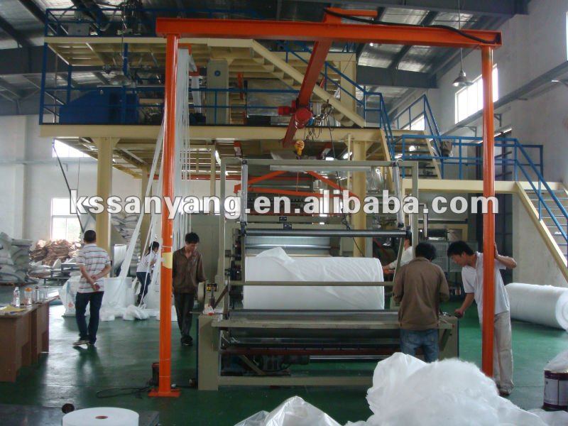Sanyang 2013 hottest sale pp non woven making machine---cutting machine