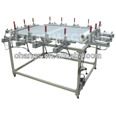 screen printing accesories-pneumatic mesh stretcher