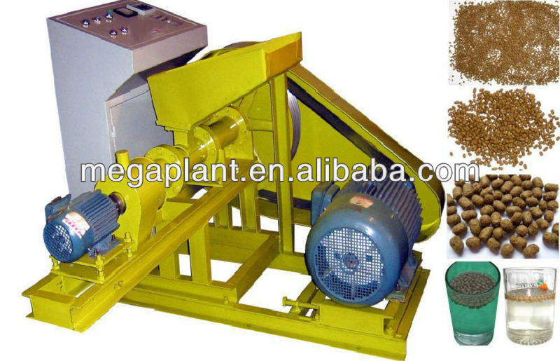 Screw Extruder Fish Food Pellet Making Machine