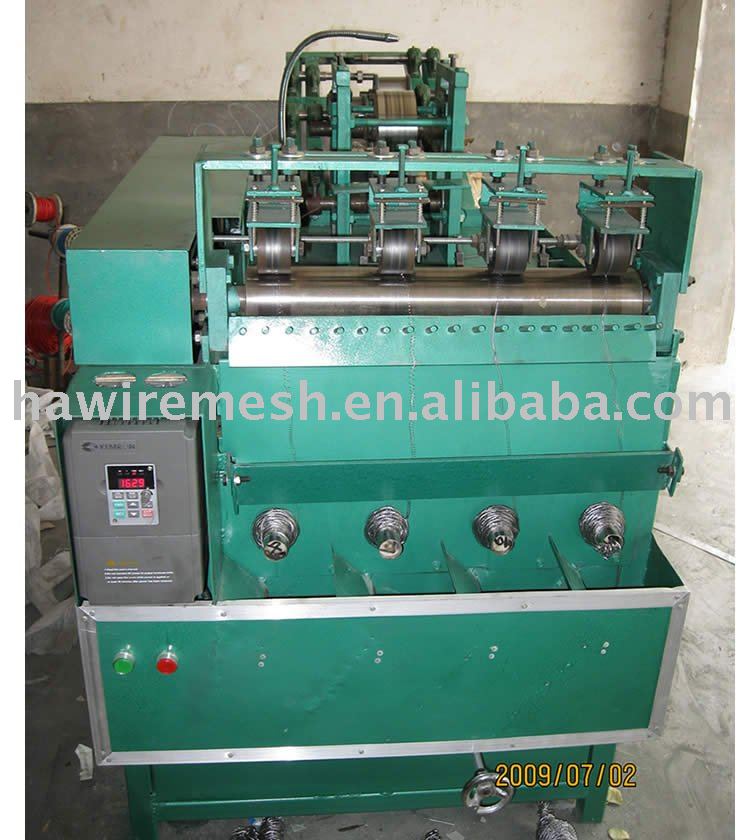 scrubber machine for eight wires four balls