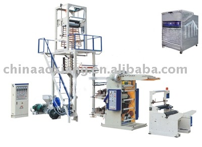 SD-45-YT-2600 pe film blowing and flexographic printing machine set