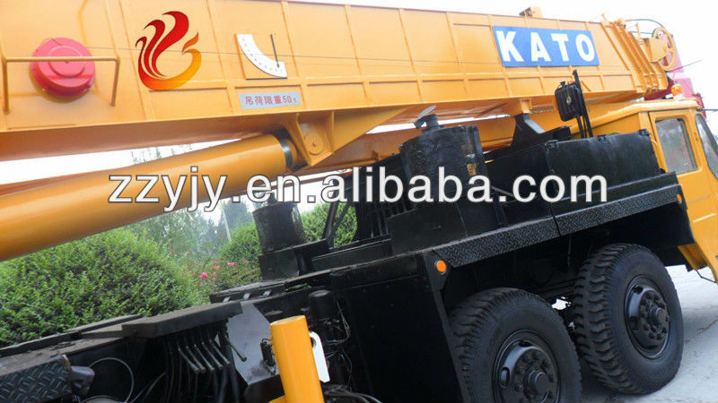 Second-hand 50 tons kato truck crane