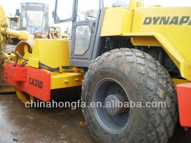 second hand DYNAPAC CA30D road roller,second hand machine