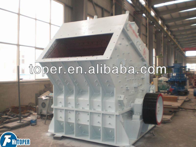 Selective crushing impact crusher for rock