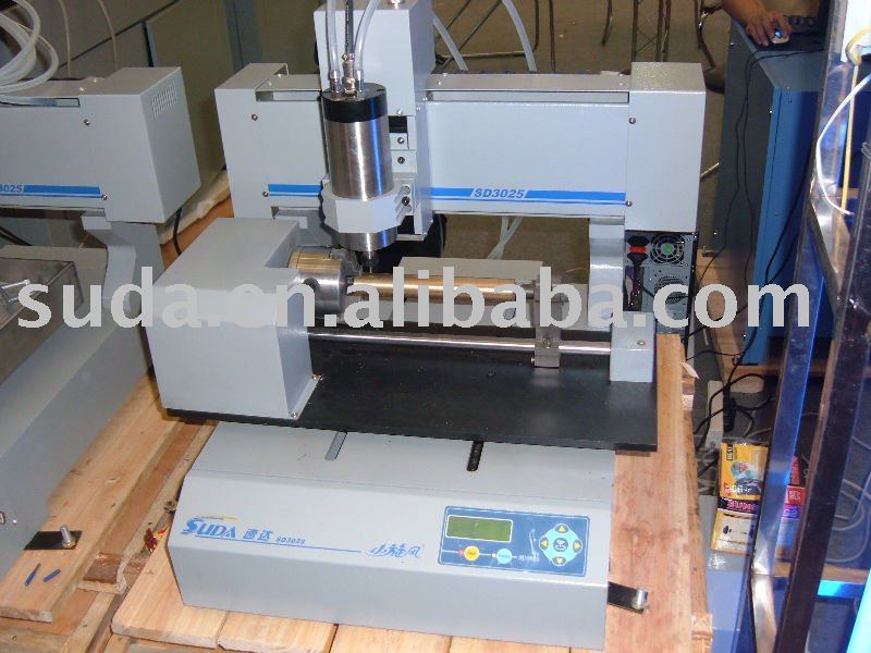 SELLING SUDA MINI CNC ROUTER WITH ROTARY DIVICE ---SD3025SX