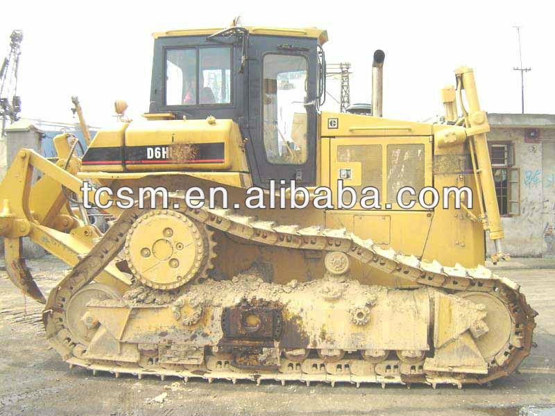 Selling used construction machines Japanese crawler track bulldozers D6HLGP