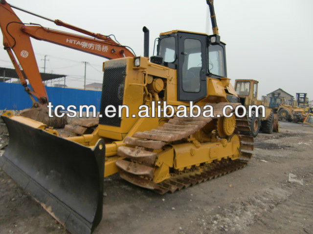Selling used Japanese crawler track bulldozers D4H