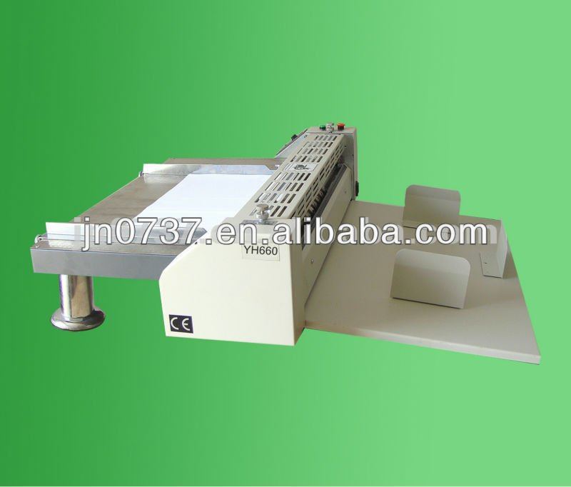 Semi-Auto feeding paper creasing machine and perforating machine