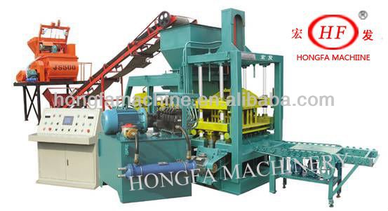 Semi-auto fly ash block making machine / fly ash brick making machines / fly ash bricks equipments QT4-15B