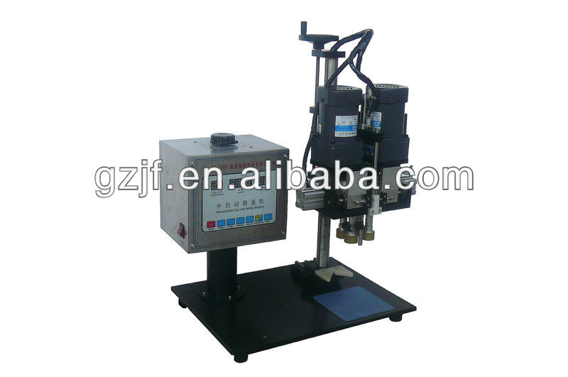 Semi automatic bottle capping machine for various shapes lids(XG-100)