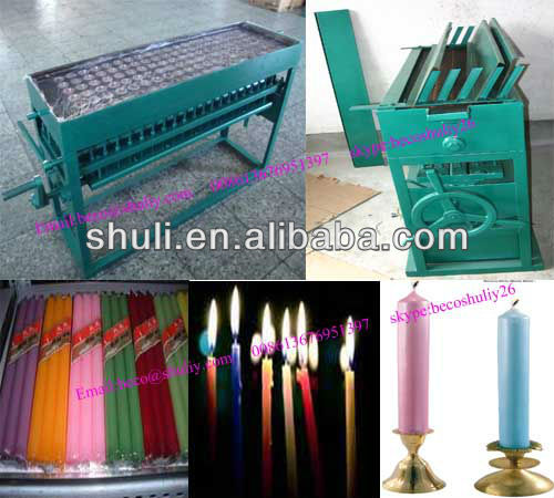 Semi-automatic candle making machine for birthday/lighting candle machine//008613676951397