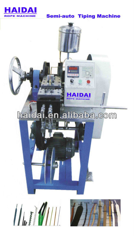 Semi-Automatic High Efficiency Shoelace Tipping Machine