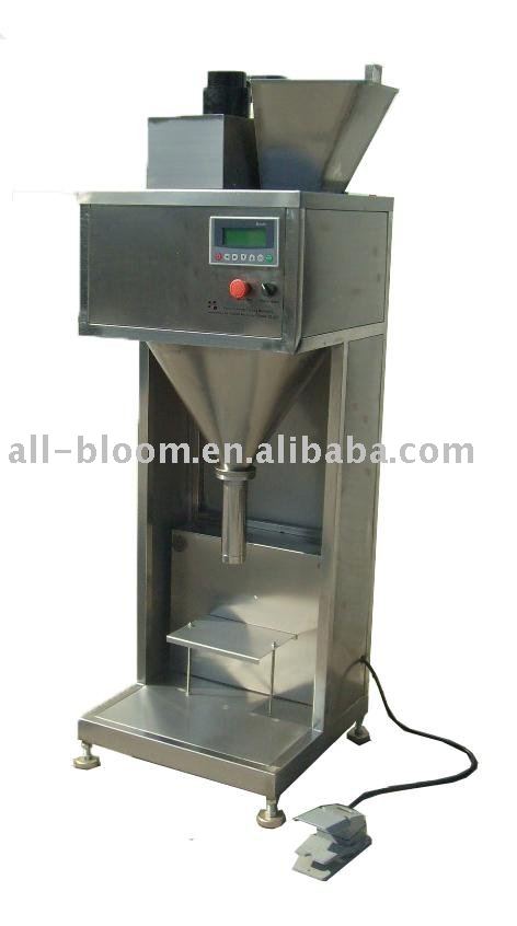 semi-automatic milk and coffee powder filling machine