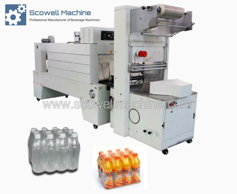 Semi-automatic PE Film Shrink Wrapping Packaging Machine
