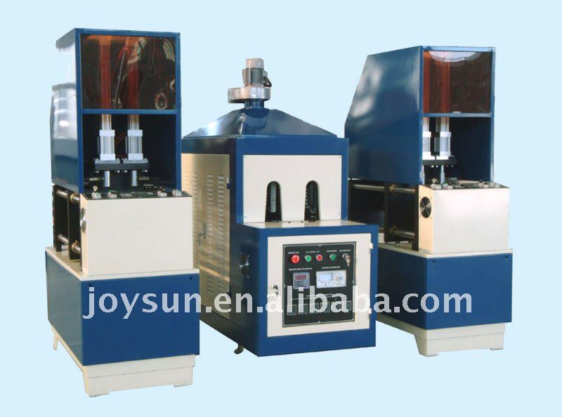 semi-automatic pet bottle blowing machine