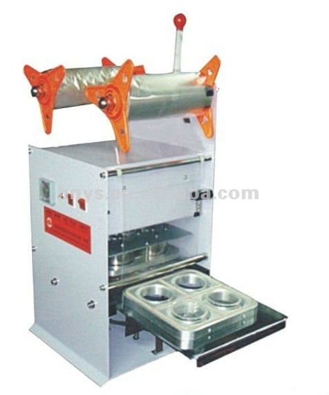 Semi-automatic plastic cup sealing machine(4 in 1)