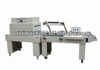 Semi-automatic seal and shrink packing machine