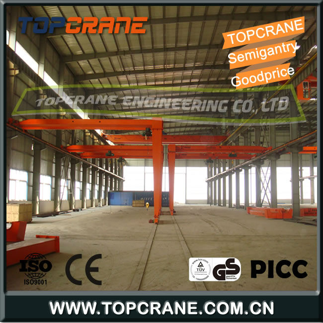 Semi Gantry cranes 20 ton for sale