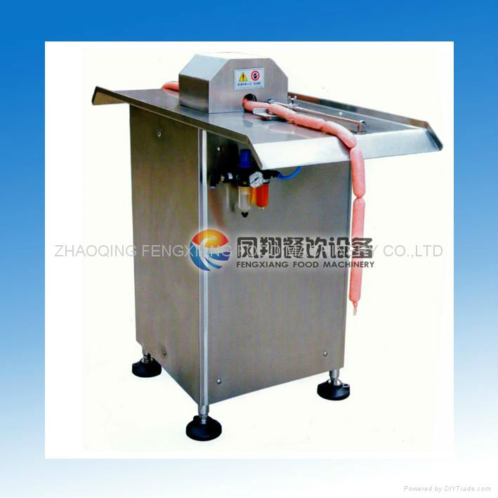 Semiautomatic Sausage Knotting Machine (FXZG-1), sausage processing machine, sausage linking machine