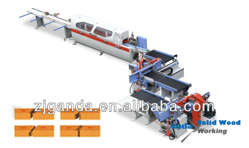 semic automatic finger jointing line
