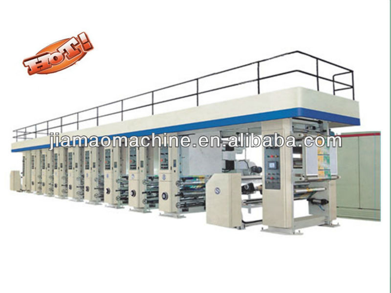 Seven Motor Auto-Color Register Rotogravure Printing Machine/ film gravure Printing Machin(JMHS-A Model Outside Unwind & Rewind)