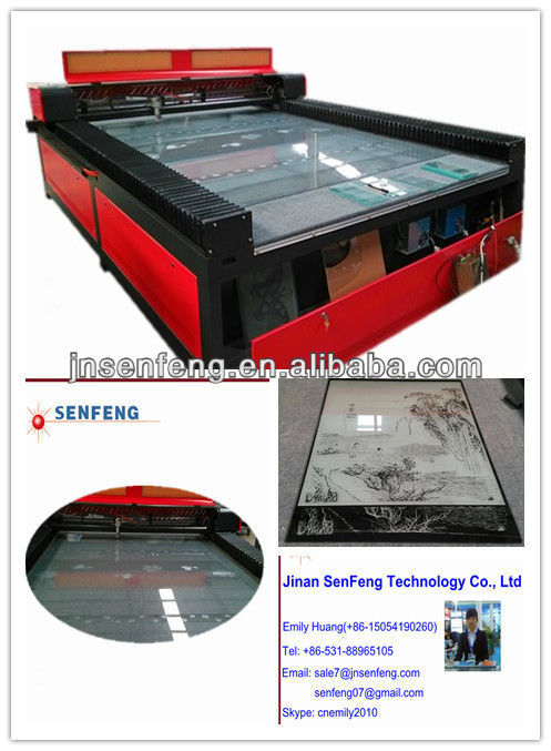 SF1326 factory! laser engraving machine on glass/ mdf/stone
