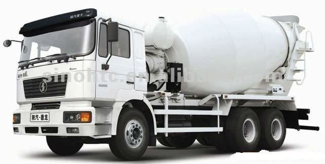 Shacman 9m3 concrete mixer truck