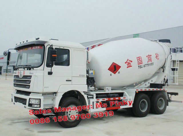 Shacman Delong F3000 10cbm Concrete Mixer Truck Cement Mixer Truck