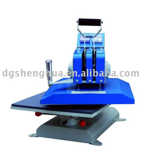 Shaking head t shirt heat press transfer machine with CE