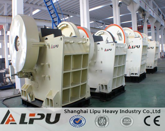 Shanghai Lipu Double Toggle Jaw Crusher Price with Simple Structurer
