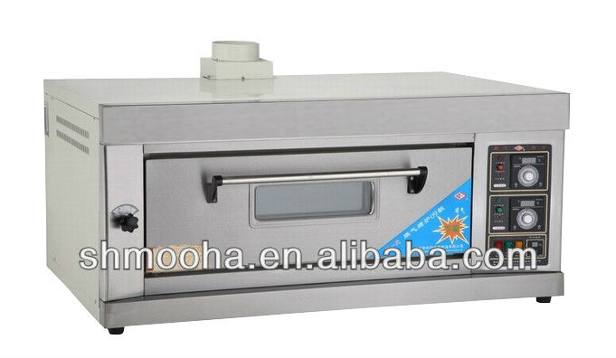 Shanghai pita bread oven /gas baking oven for sale (1 deck 2 trays)