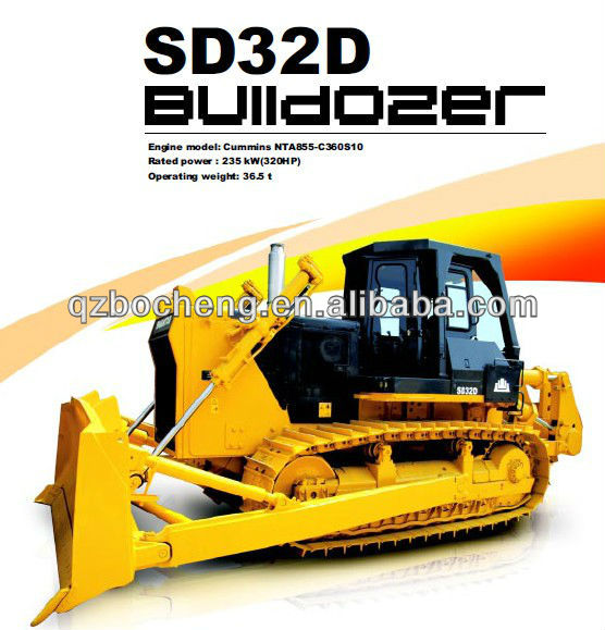 SHANTUI 320HP Crawler Bulldozer SD32 320HP