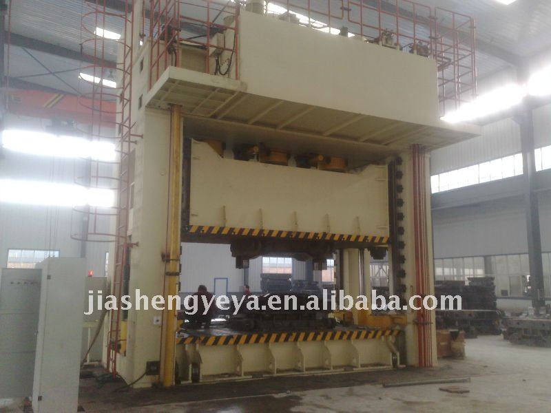 Sheet metal hydraulic single-action hydraulic press