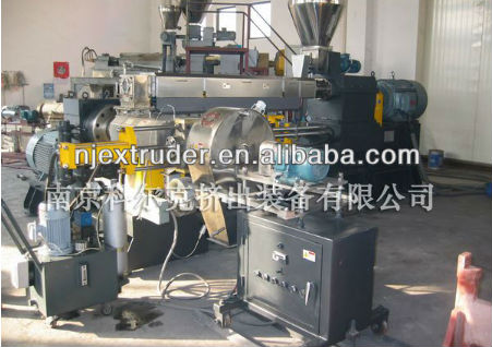 SHJS 50/100 Two-stage PVC granulating extrusion machine