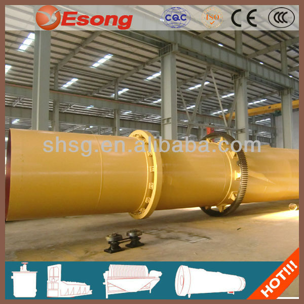 Silica Sand /coal/ wood sawdust rotary drum dryer