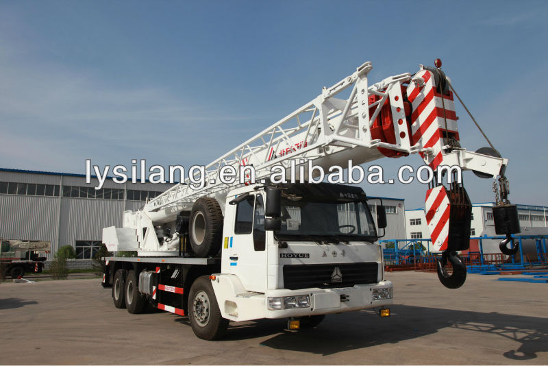 silon knuckle boom truck mounted crane for the model QY25U