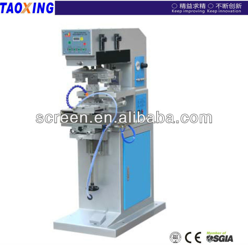 single color logo printing machines on pens