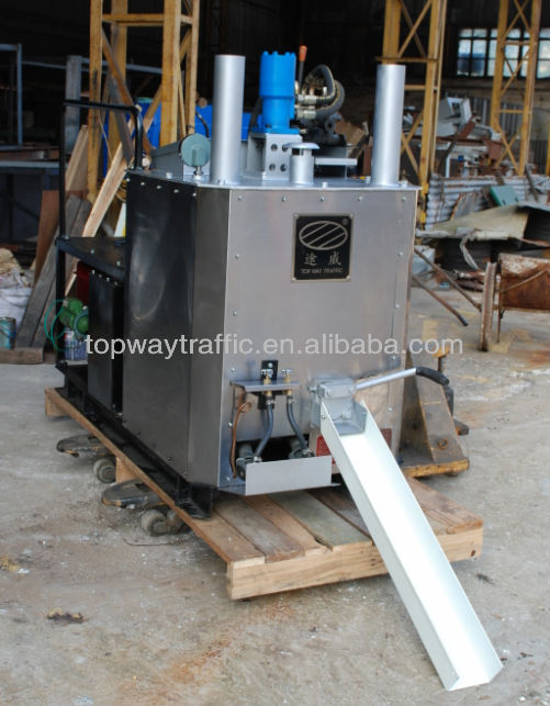 Single Cylinder Hydraulic Thernoplastic Heater with Road marking machine