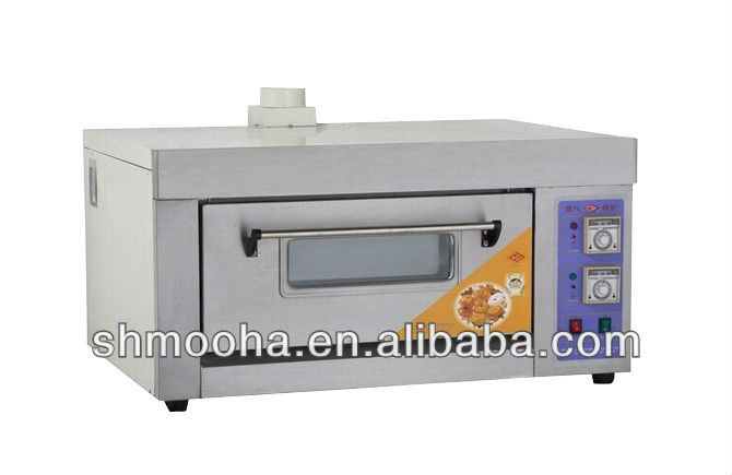 Single Deck Gas Bakery Oven/Gas Bread Oven 1 Deck 1 Tray(0086-18001788503)